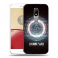 Дизайнерский силиконовый чехол для Lenovo Moto M Linkin Park