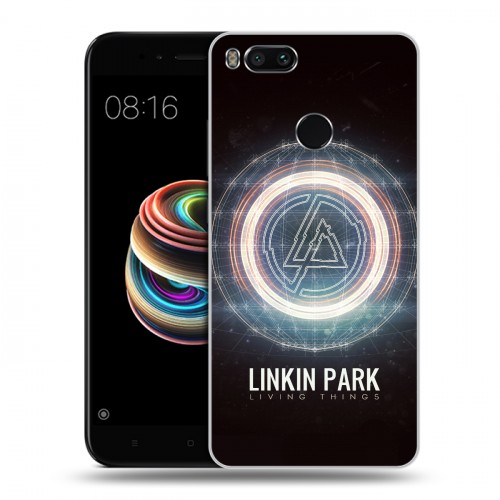 Дизайнерский силиконовый чехол для Xiaomi Mi5X Linkin Park