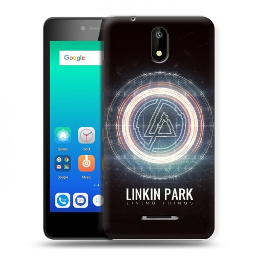 Дизайнерский силиконовый чехол для Micromax Q409 Linkin Park