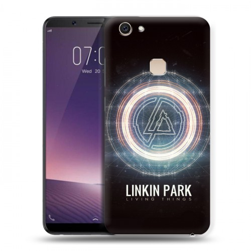 Дизайнерский пластиковый чехол для Vivo V7 Plus Linkin Park