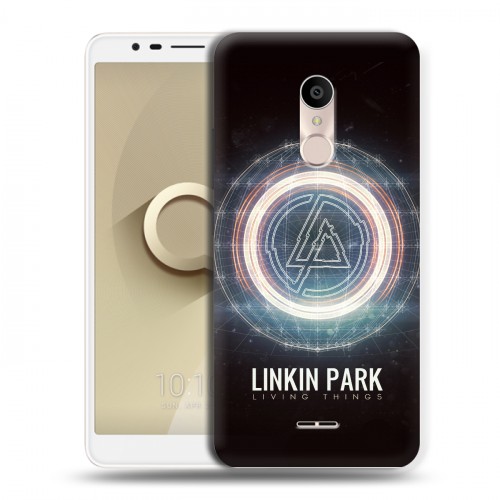 Дизайнерский силиконовый чехол для Alcatel 3C Linkin Park