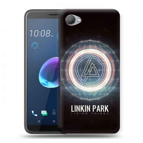 Дизайнерский пластиковый чехол для HTC Desire 12 Linkin Park