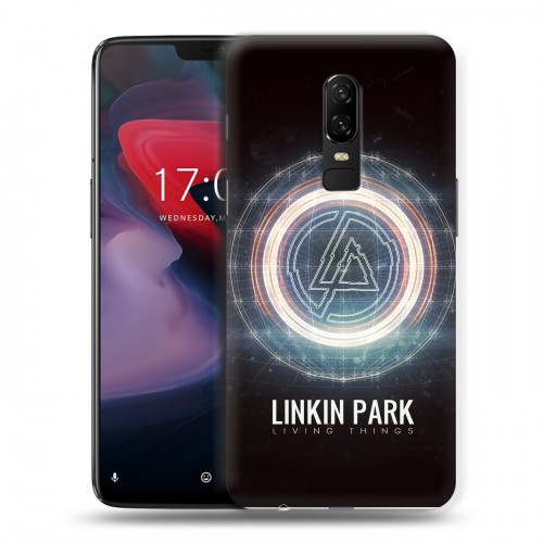 Дизайнерский пластиковый чехол для OnePlus 6 Linkin Park