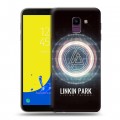 Дизайнерский пластиковый чехол для Samsung Galaxy J6 Linkin Park