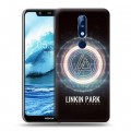 Дизайнерский пластиковый чехол для Nokia 5.1 Plus Linkin Park