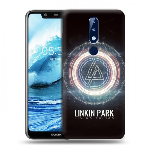 Дизайнерский пластиковый чехол для Nokia 5.1 Plus Linkin Park