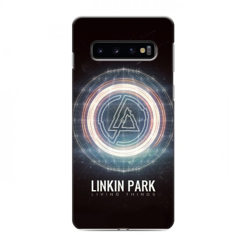 Дизайнерский силиконовый чехол для Samsung Galaxy S10 Linkin Park