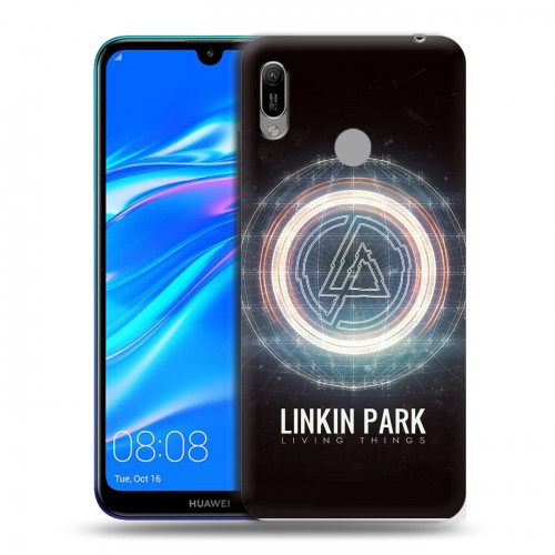 Дизайнерский пластиковый чехол для Huawei Y6 (2019) Linkin Park