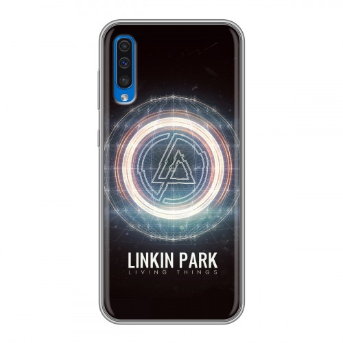 Дизайнерский силиконовый чехол для Samsung Galaxy A50 Linkin Park