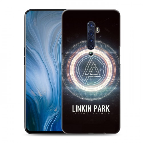 Дизайнерский пластиковый чехол для OPPO Reno2 Z Linkin Park