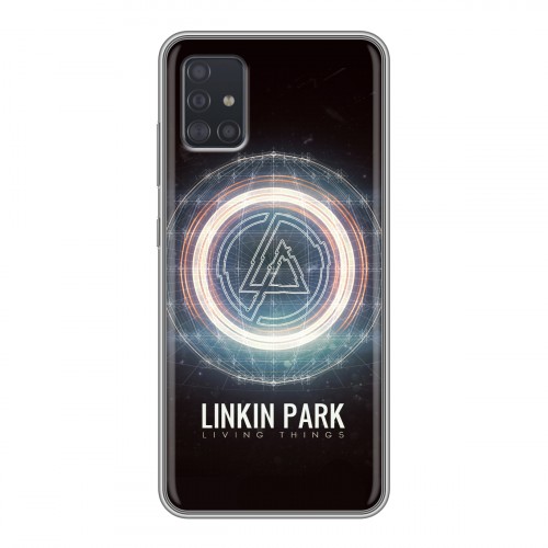 Дизайнерский силиконовый чехол для Samsung Galaxy A51 Linkin Park