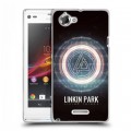 Дизайнерский пластиковый чехол для Sony Xperia L Linkin Park