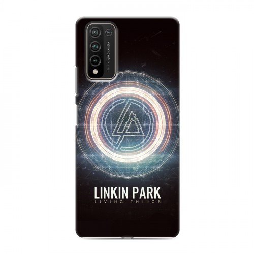 Дизайнерский пластиковый чехол для Huawei Honor 10X Lite Linkin Park