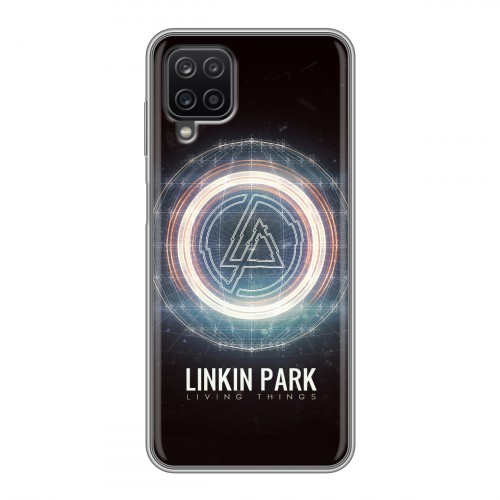 Дизайнерский силиконовый чехол для Samsung Galaxy A12 Linkin Park