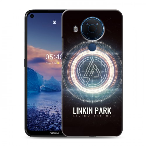 Дизайнерский силиконовый чехол для Nokia 5.4 Linkin Park