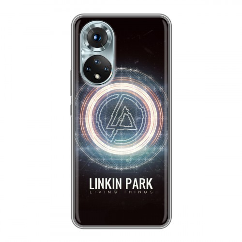 Дизайнерский пластиковый чехол для Huawei Honor 50 Linkin Park