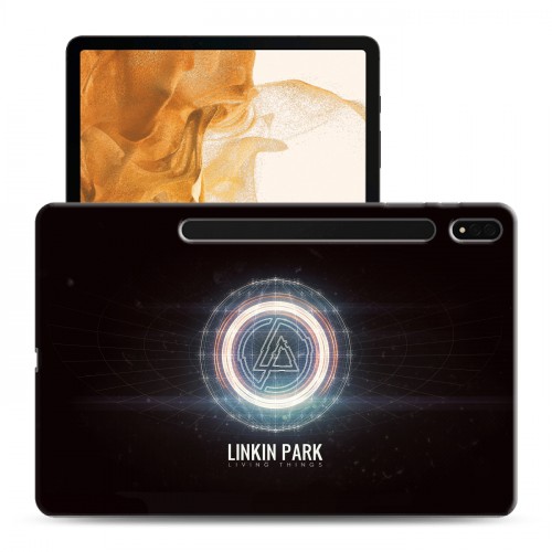 Дизайнерский силиконовый чехол для Samsung Galaxy Tab S8 Plus Linkin Park