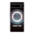 Дизайнерский силиконовый чехол для Google Pixel 6a Linkin Park