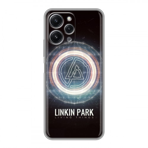 Дизайнерский силиконовый чехол для Xiaomi RedMi 12 Linkin Park