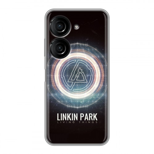 Дизайнерский силиконовый чехол для ASUS ZenFone 9 Linkin Park