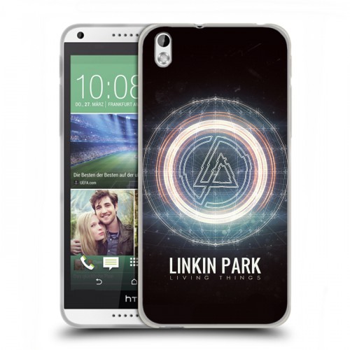 Дизайнерский пластиковый чехол для HTC Desire 816 Linkin Park