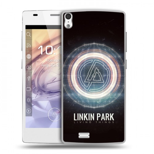 Дизайнерский пластиковый чехол для Prestigio Grace Linkin Park