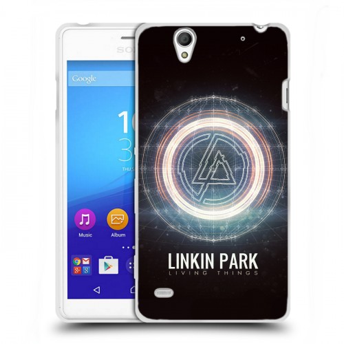 Дизайнерский пластиковый чехол для Sony Xperia C4 Linkin Park