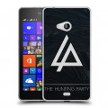 Дизайнерский пластиковый чехол для Microsoft Lumia 540 Linkin Park