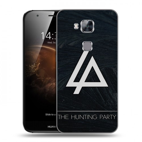 Дизайнерский пластиковый чехол для Huawei G8 Linkin Park