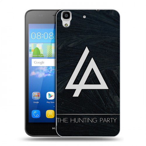 Дизайнерский пластиковый чехол для Huawei Y6 Linkin Park