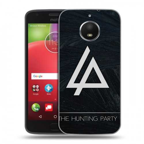 Дизайнерский пластиковый чехол для Motorola Moto E4 Plus Linkin Park