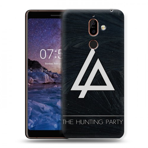 Дизайнерский пластиковый чехол для Nokia 7 Plus Linkin Park