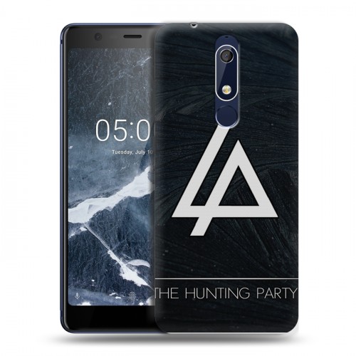 Дизайнерский пластиковый чехол для Nokia 5.1 Linkin Park