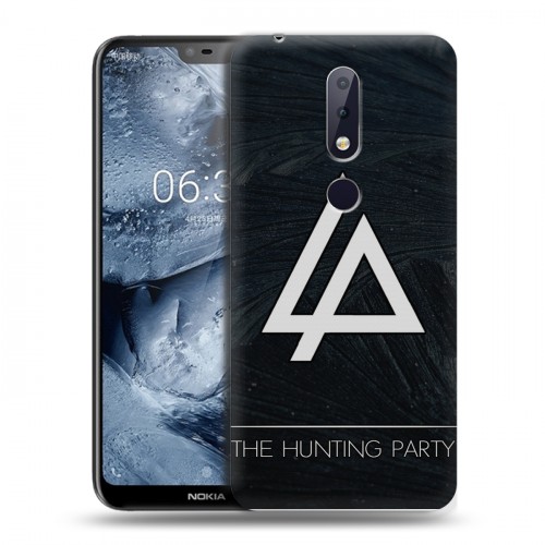 Дизайнерский пластиковый чехол для Nokia 6.1 Plus Linkin Park