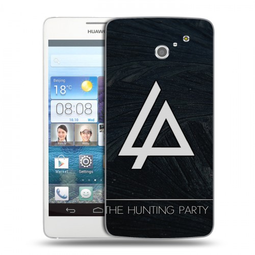 Дизайнерский пластиковый чехол для Huawei Ascend D2 Linkin Park