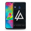 Дизайнерский пластиковый чехол для Samsung Galaxy M20 Linkin Park