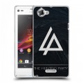 Дизайнерский пластиковый чехол для Sony Xperia L Linkin Park