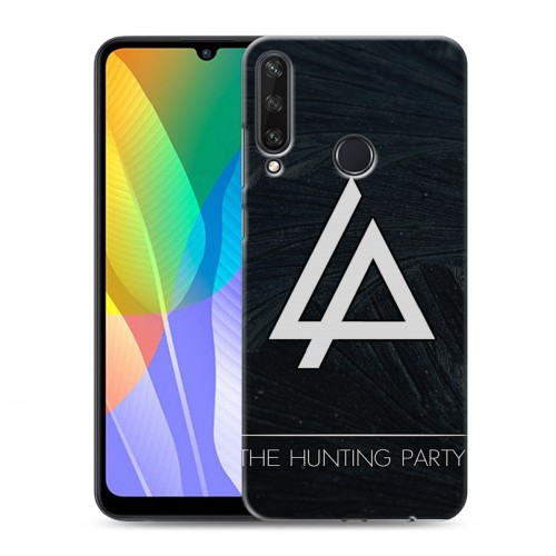 Дизайнерский пластиковый чехол для Huawei Y6p Linkin Park