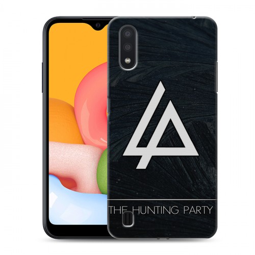 Дизайнерский силиконовый чехол для Samsung Galaxy M01 Linkin Park