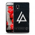 Дизайнерский пластиковый чехол для LG Optimus G Linkin Park