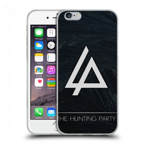 Дизайнерский пластиковый чехол для Iphone 6/6s Linkin Park