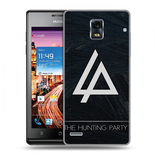 Дизайнерский пластиковый чехол для Huawei Ascend P1 Linkin Park