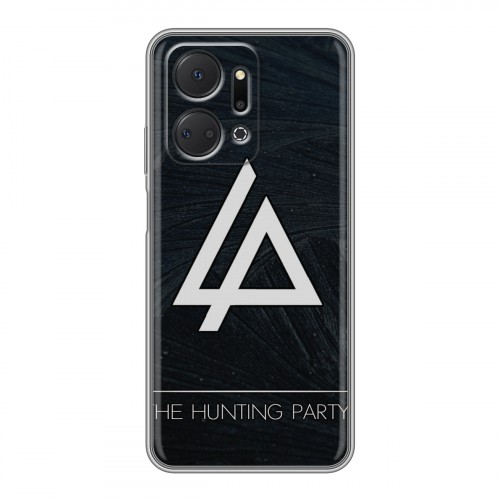 Дизайнерский силиконовый чехол для Huawei Honor X7a Linkin Park