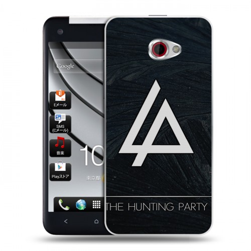 Дизайнерский пластиковый чехол для HTC Butterfly S Linkin Park