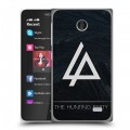 Дизайнерский пластиковый чехол для Nokia X Linkin Park