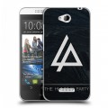 Дизайнерский пластиковый чехол для HTC Desire 616 Linkin Park