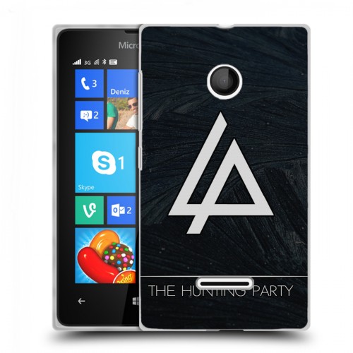 Дизайнерский пластиковый чехол для Microsoft Lumia 435 Linkin Park