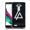 Дизайнерский пластиковый чехол для LG G4 Linkin Park