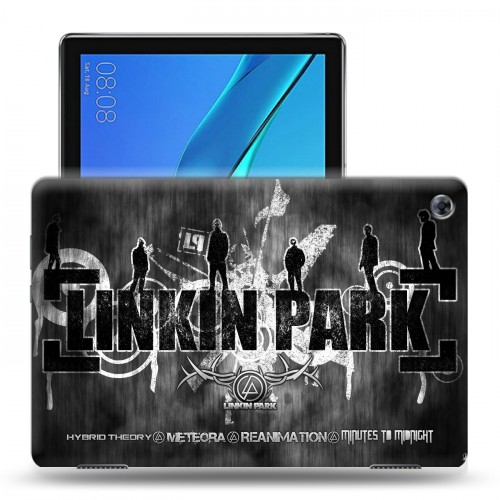 Дизайнерский силиконовый чехол для Huawei MediaPad M5 Lite Linkin Park