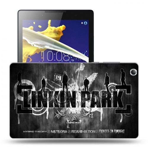 Дизайнерский силиконовый чехол для Lenovo Tab 2 A8 Linkin Park